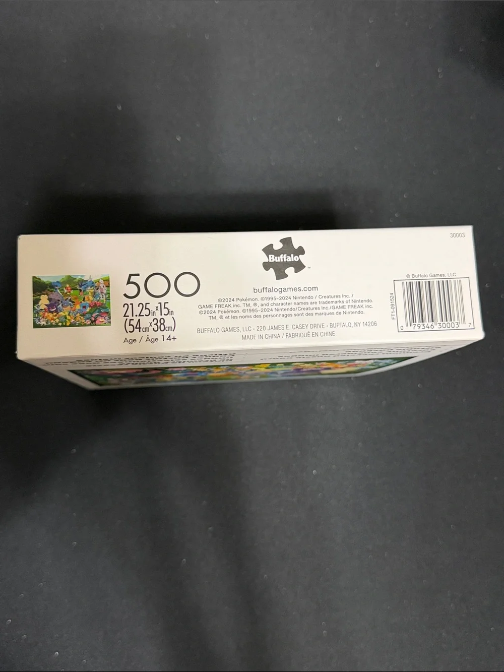 Pokémon 500-Piece Kids Puzzle - Colorful Character Collage